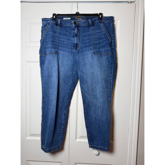 Kut from the Kloth Denim - Kut From The Kloth Katy Ankle Straight Leg Denim Jeans Size 20W‎